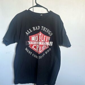 Mötley Crüe “the final tour“ tour T-shirt from the Hollywood bowl L.A ca 2015